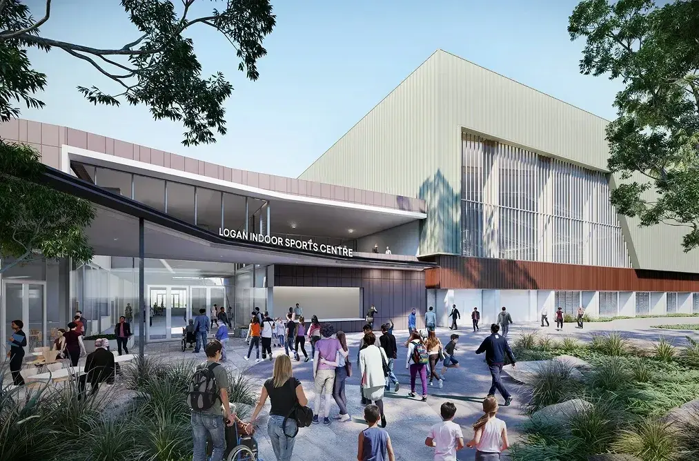 Logan Indoor Sports Centre, Artist Impression