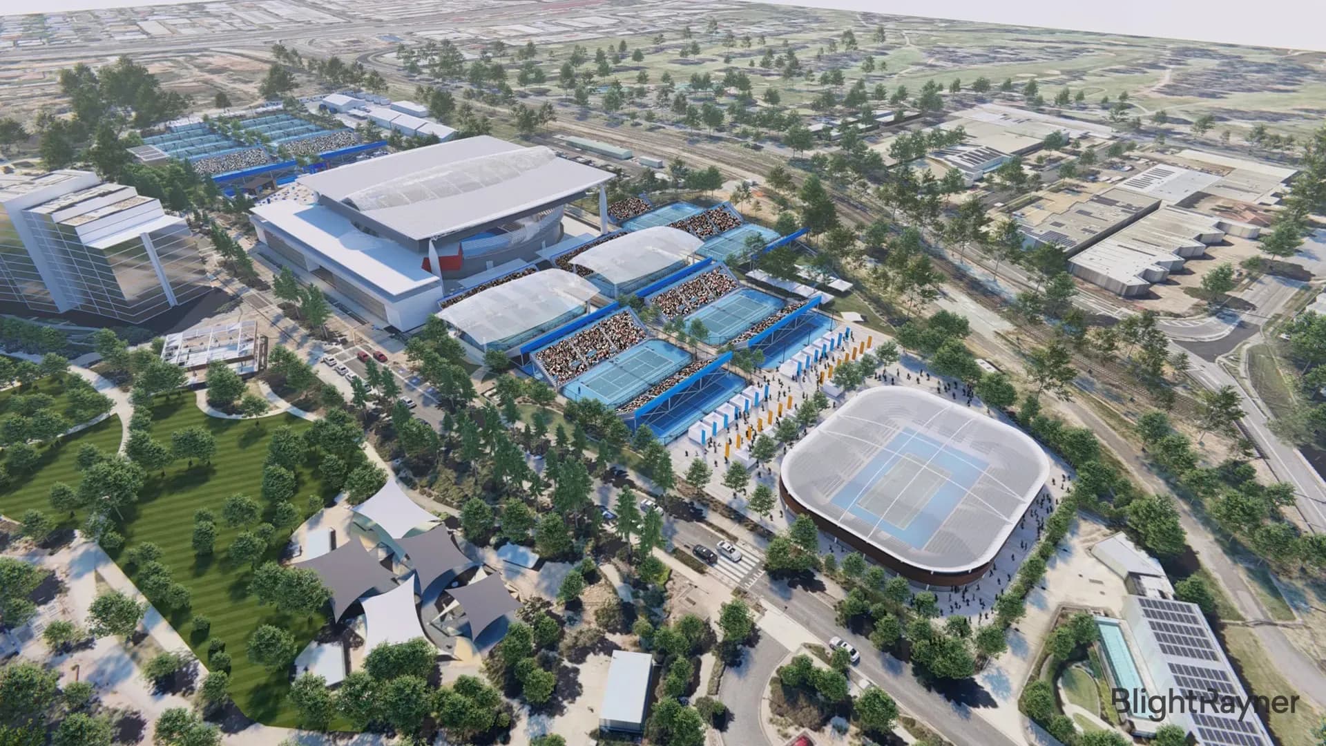 Queensland Tennis Centre Event Mode